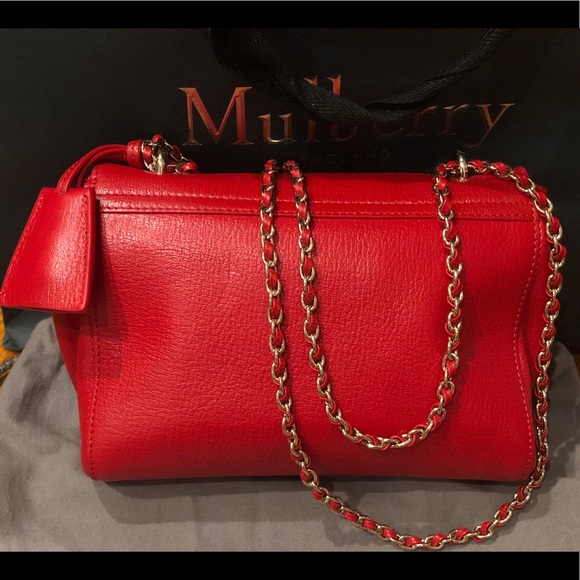 Bright Red Glossy Goat Small Lily - Picture 4 of 9